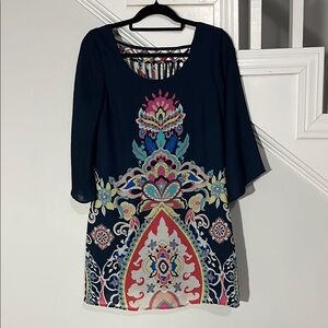 As U Wish‎ Colorful Patterned Dress size M